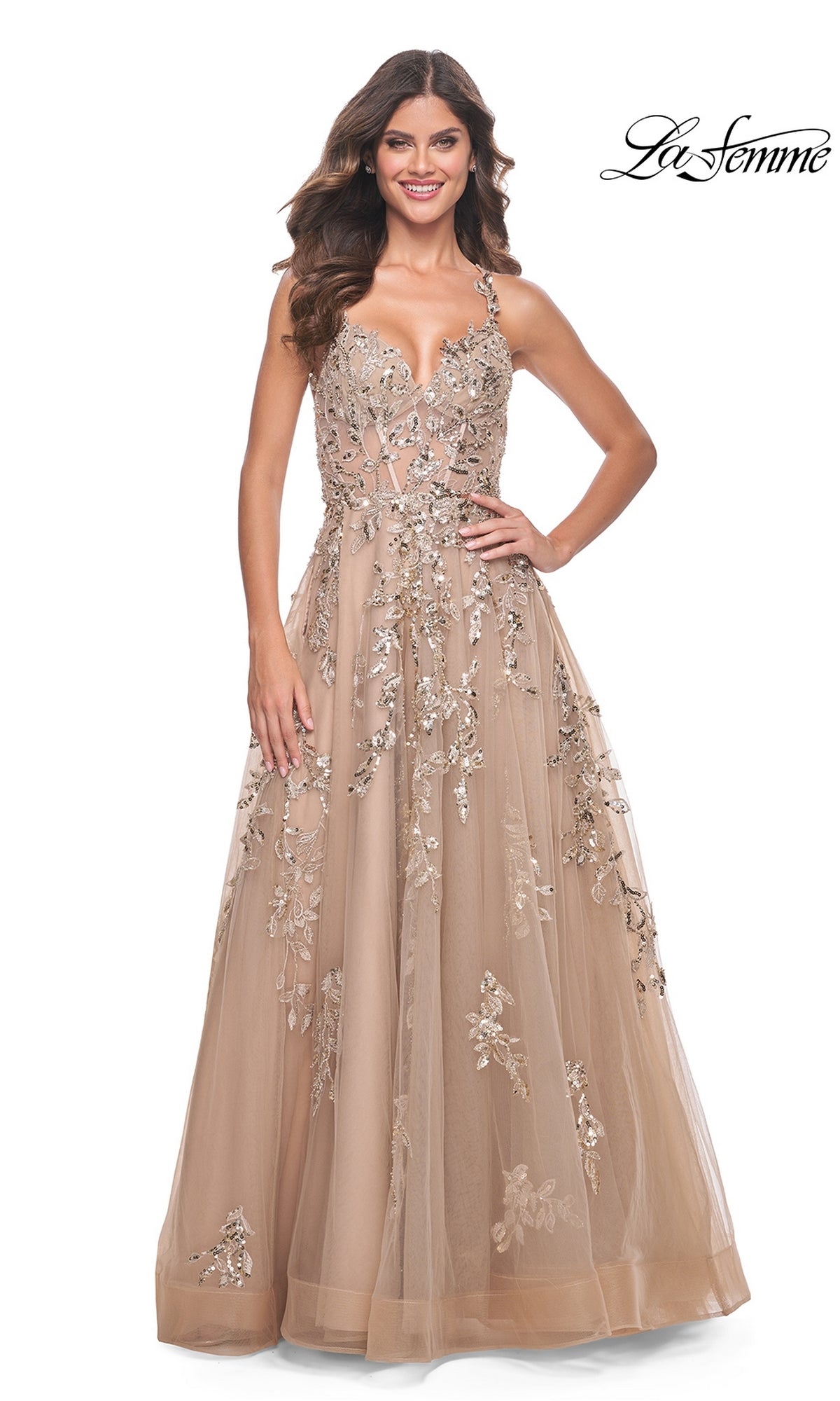 La Femme 32052 Formal Prom Dress