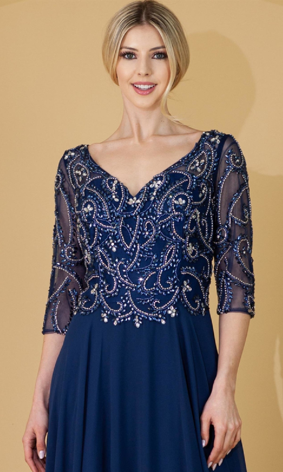 Long Formal Dress 7046 by Amelia Couture