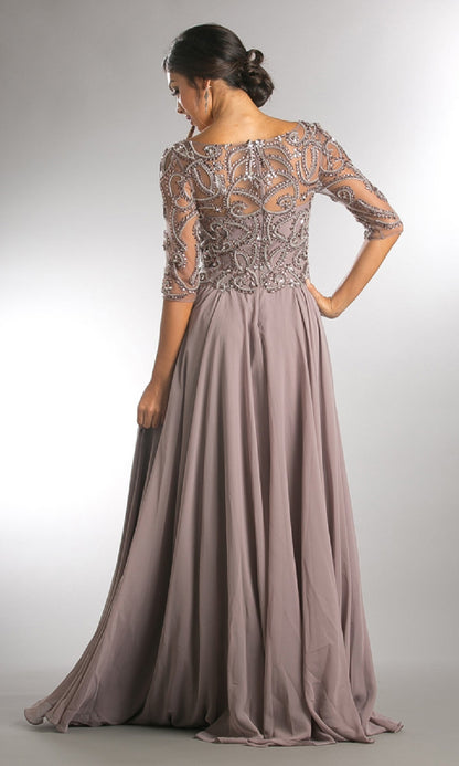 Long Formal Dress 7046 by Amelia Couture