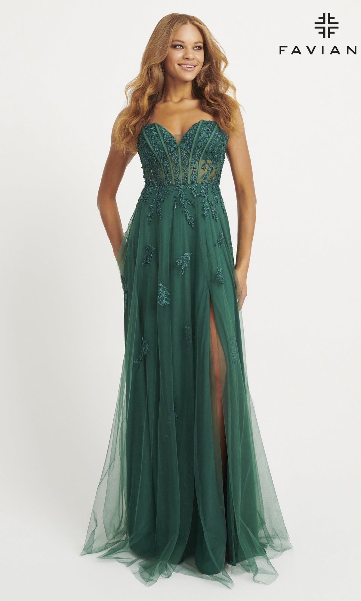 Long Formal Dress 11057 by Faviana