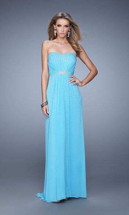 Long Formal La Femme Dress 21237