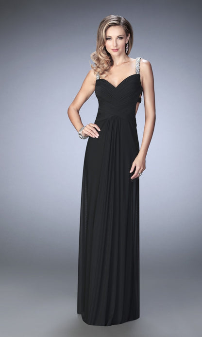 Long Formal La Femme Dress 22068