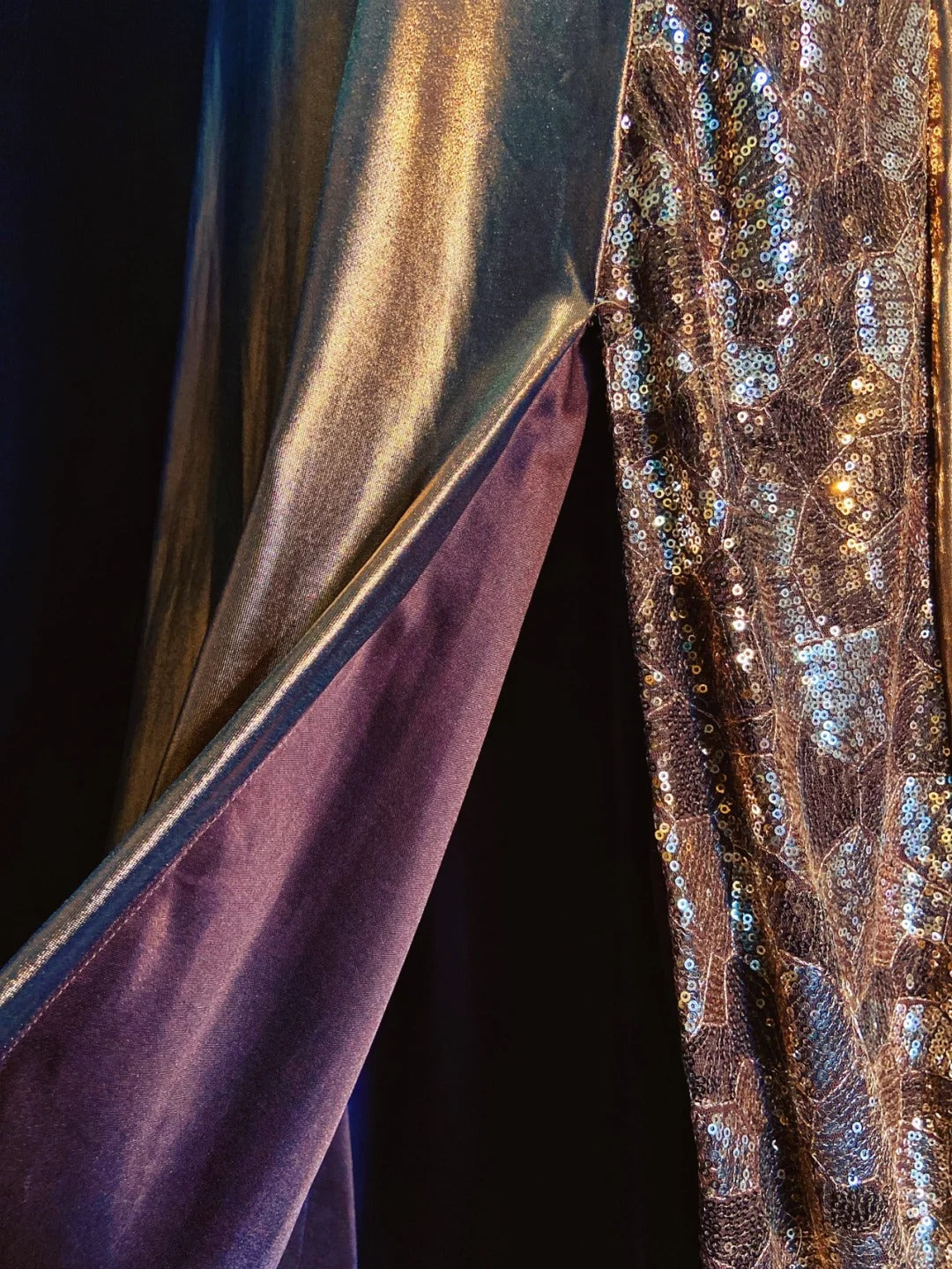 Vintage Prom Dresses Inspo A Line Sweetheart Brown Satin Long 1990s With Sequined Formal Gowns N3345