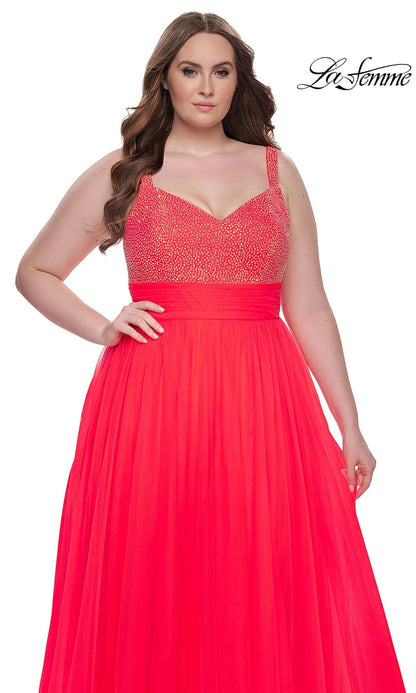 La Femme 31251 Plus-Size Formal Prom Dress