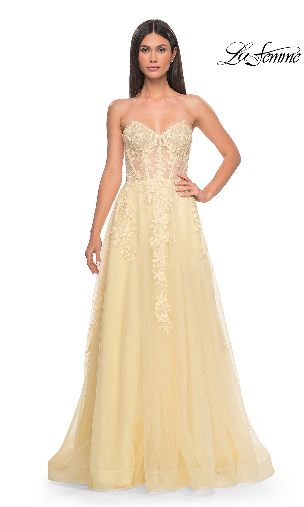 La Femme 32082 Formal Prom Dress