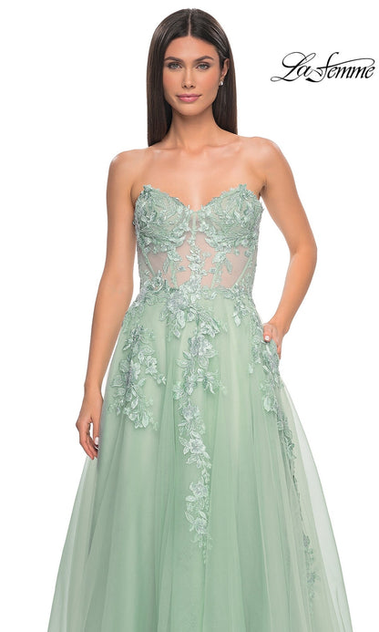 La Femme 32082 Formal Prom Dress