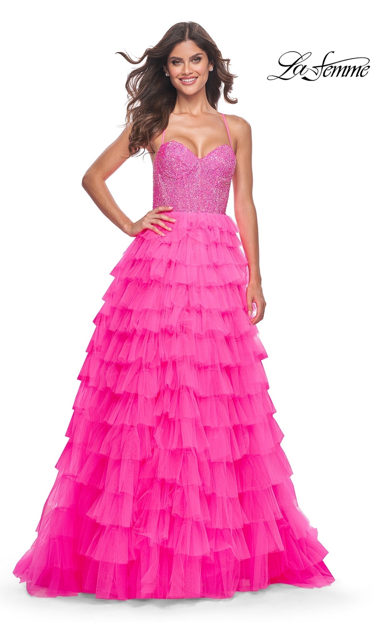 La Femme 32335 Formal Prom Dress