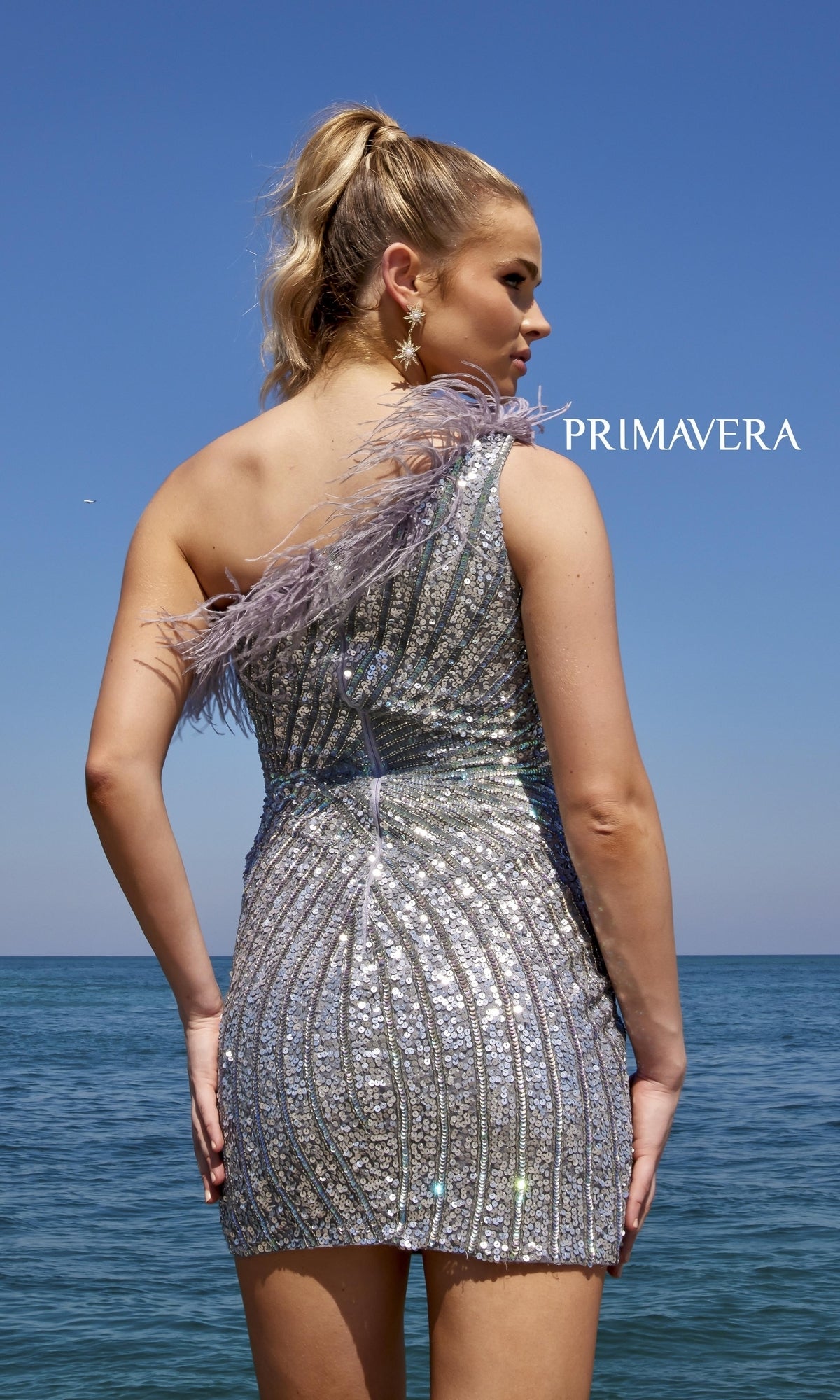 Short Homecoming Dress by Primavera 4002