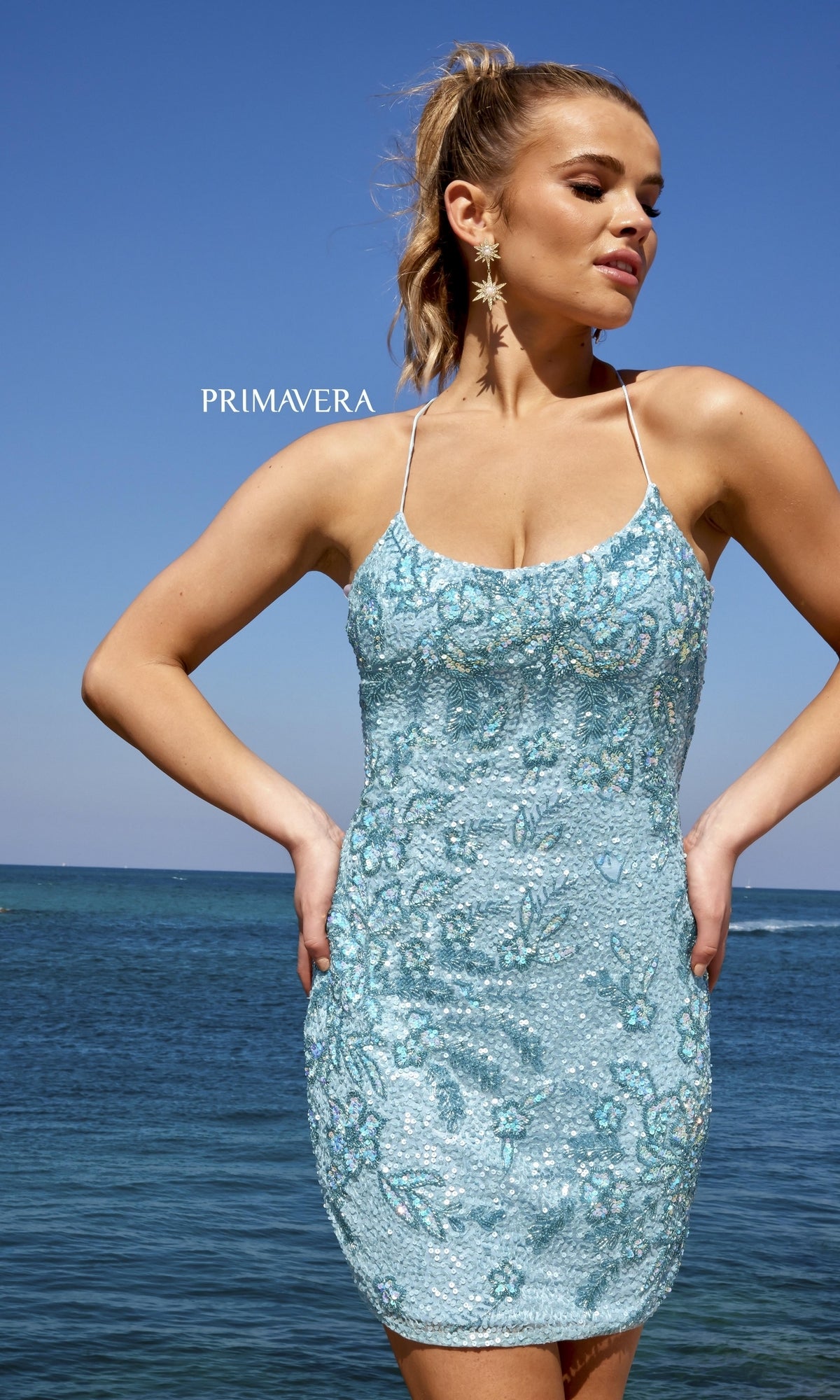 Short Homecoming Dress by Primavera 4040