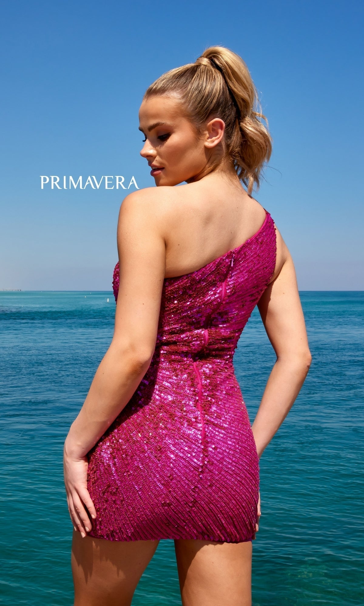 Short Homecoming Dress by Primavera 4055