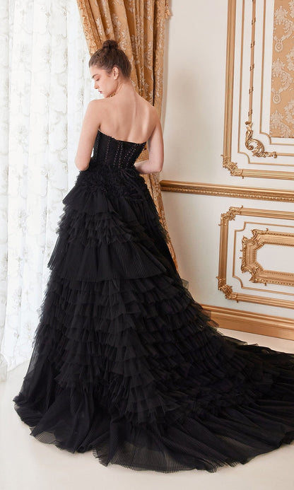 Andrea & Leo Long Formal Dress A1017