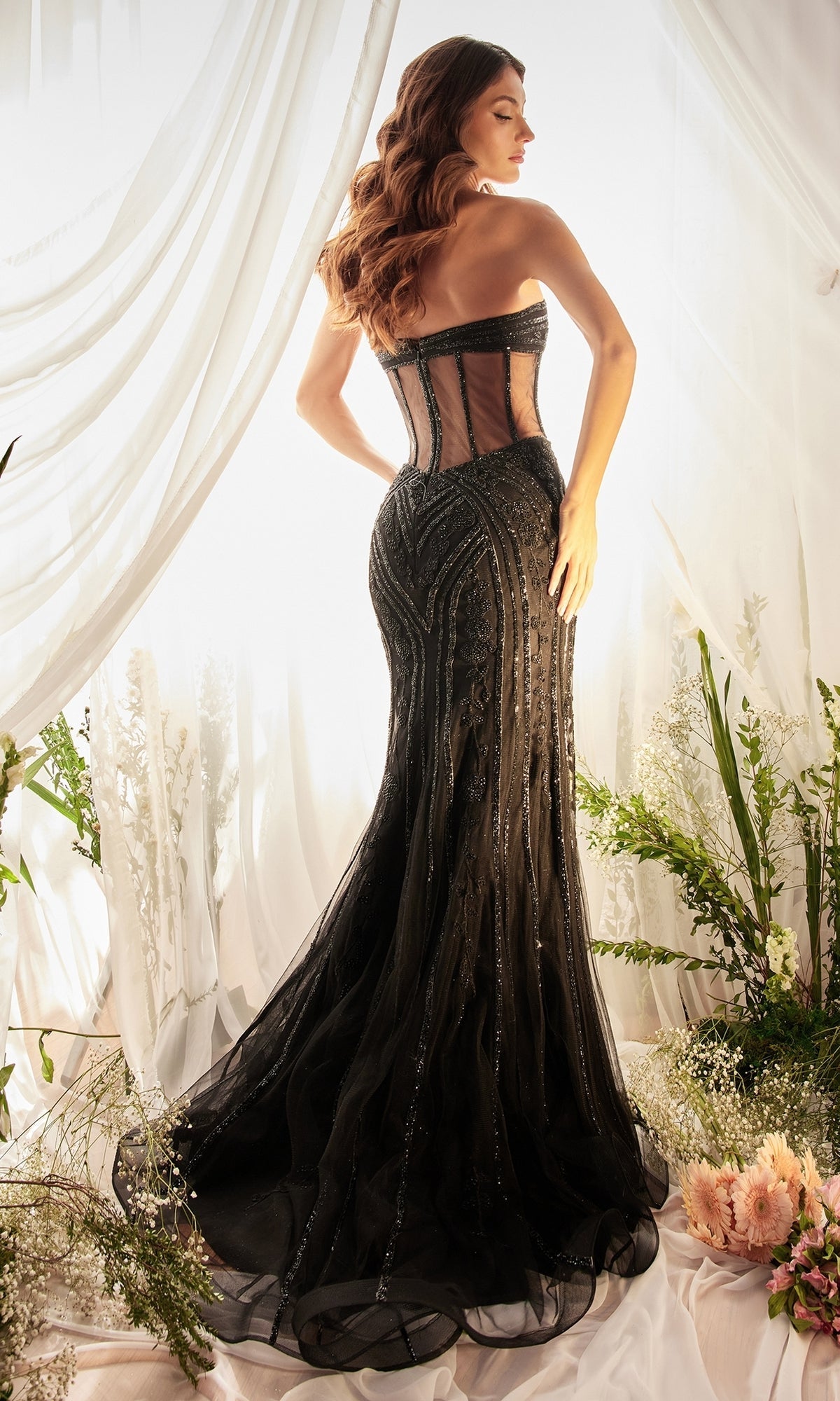 Andrea & Leo Long Formal Dress A1211