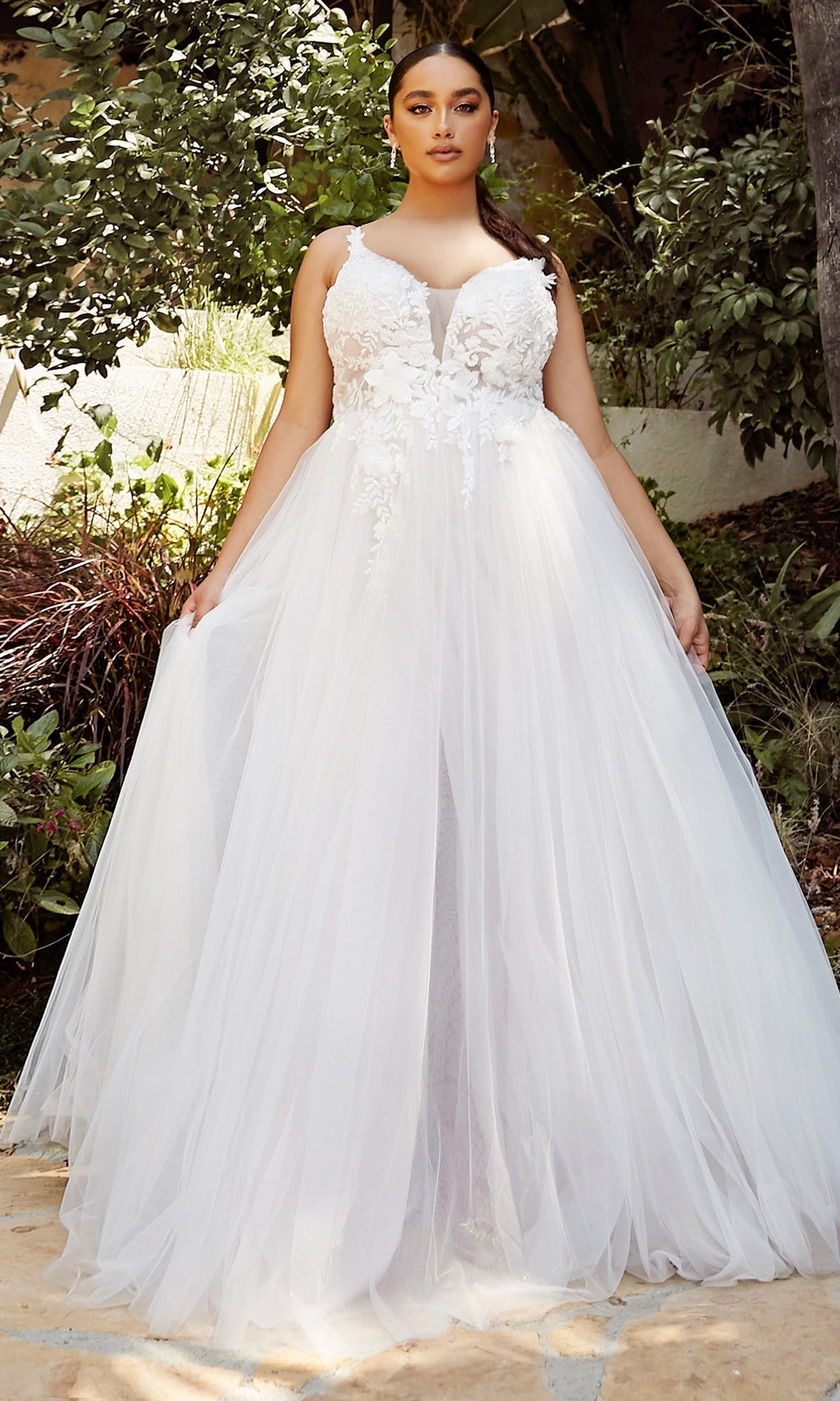 Long Formal Dress CB072W by Ladivine