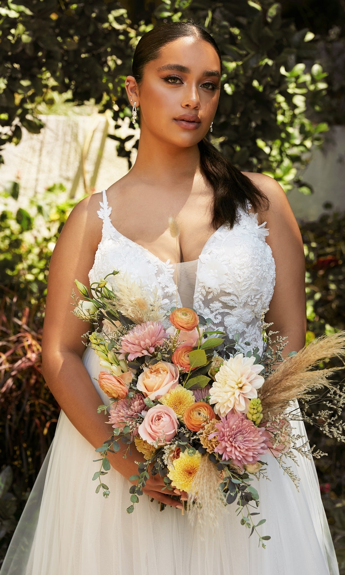 Long Formal Dress CB072W by Ladivine