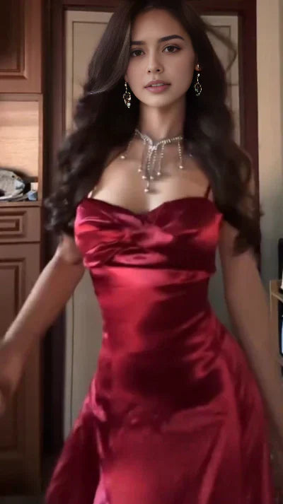 Elegant Spaghetti Straps Long Prom Dress Stylish Formal Party Wedding Guest Dresses N2836