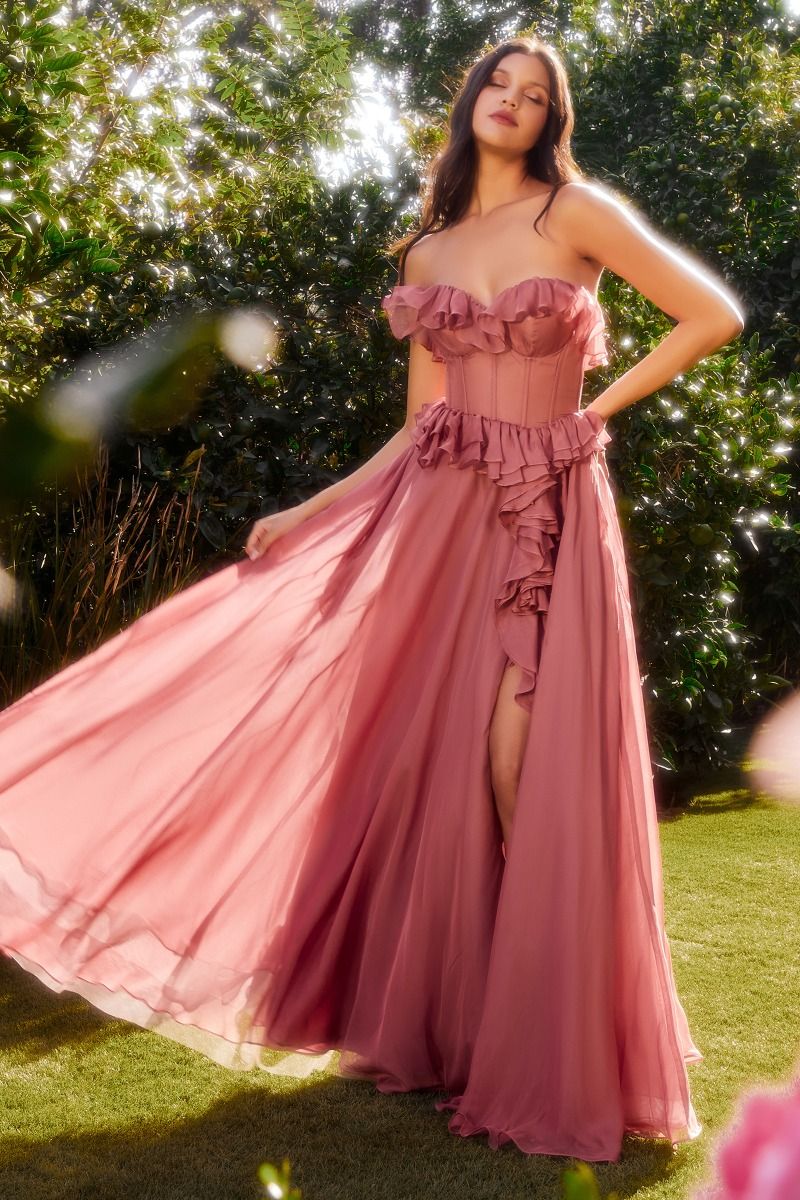 Formal Long Dress A1341 by Andrea and Leo