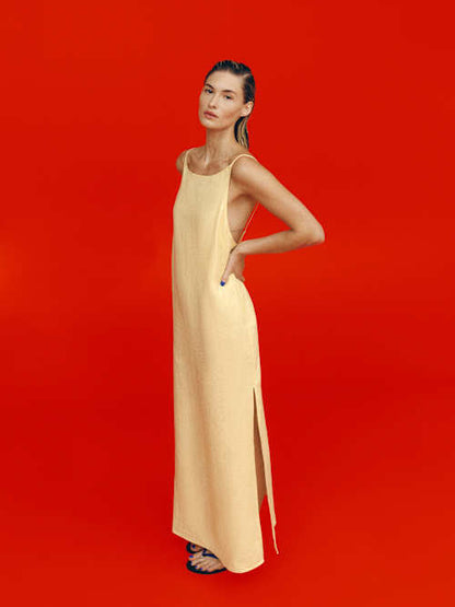 Serena Linen Dress