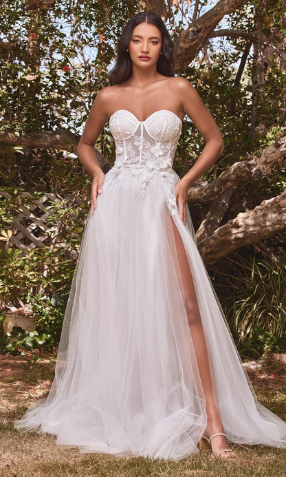 Long Formal Dress CB080W by Ladivine