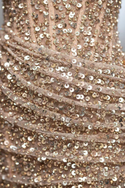 Sexy Senior Prom Dresses High Schools Inspo Mermaid Royal Blue Sweetheart Sequins Slit For Black Girls Semi Formal Grad Long Party Dress AB2160
