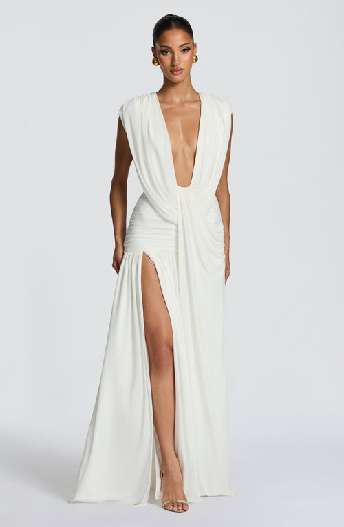 Romilly Gown - Ivory